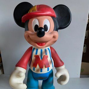 Mickey Mouse Disney Vintage figure plastic posable